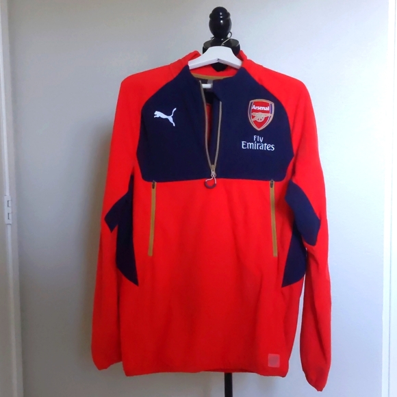 Puma Other - PUMA ARSENAL fleece pullover men's size medium